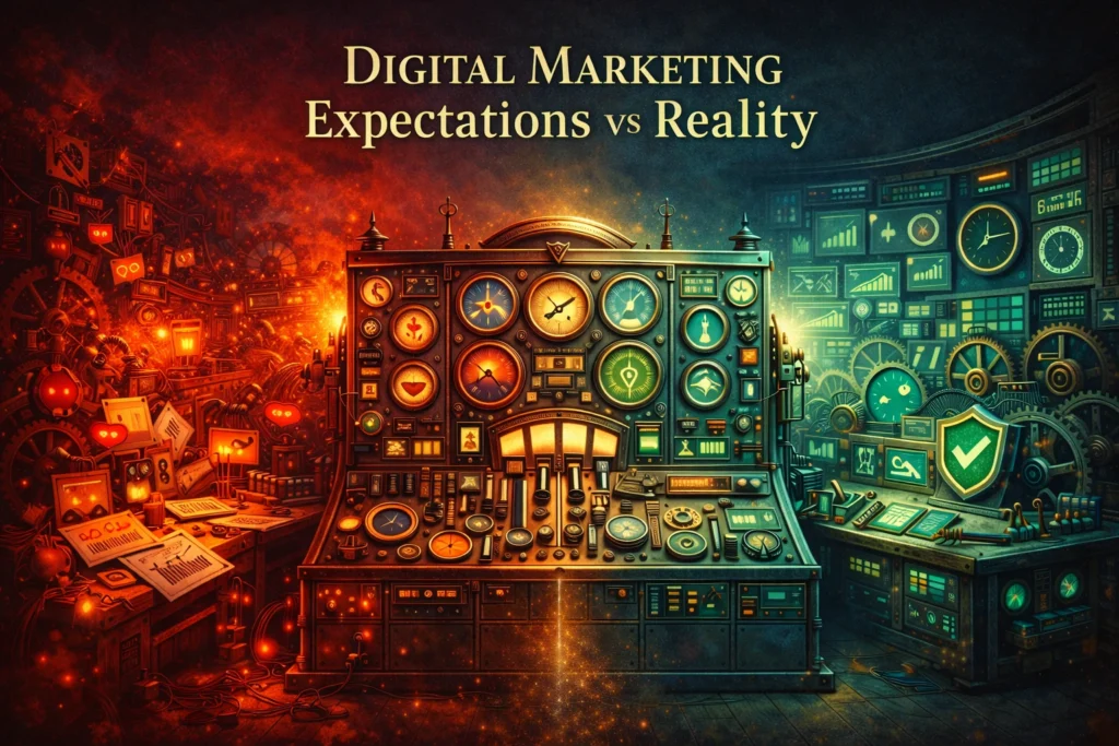 Digital Marketing Expectations vs Reality